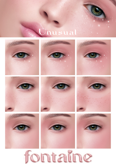 Fontaine Cosmetics - Unusual Blush Collection