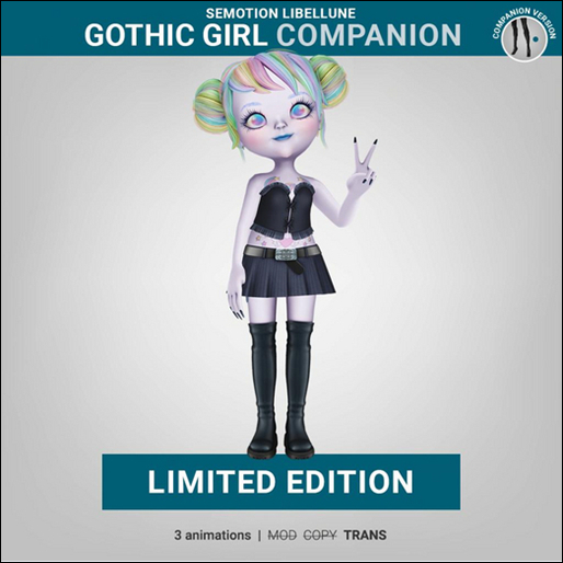 SEmotion Libellune Gothic Girl Companion LIMITED