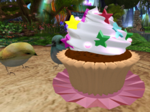 Desserts - Romantic Cupcake