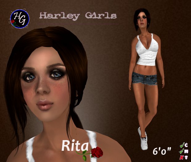Harley Girl - Teen Rita Shape