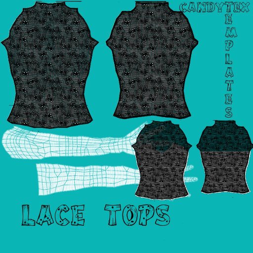 CandyTex Lacetop-template