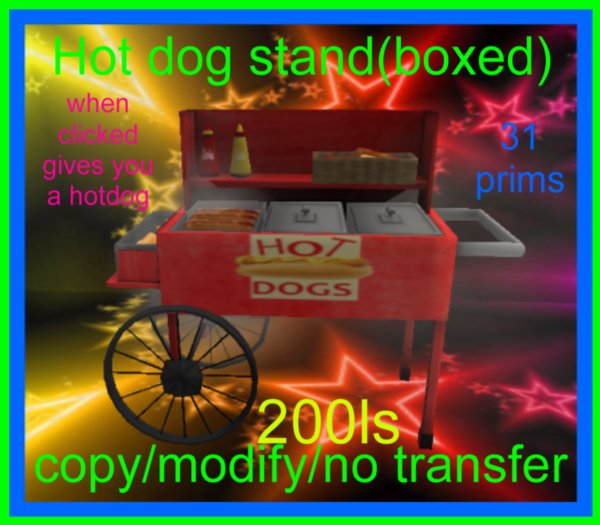 Hot dog stand(boxed)