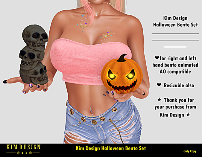 Kim Design Halloween Bento Set