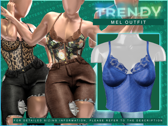 [TRENDY] Mel Top [Blue]