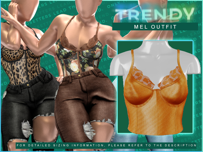 [TRENDY] Mel Top [Orange]