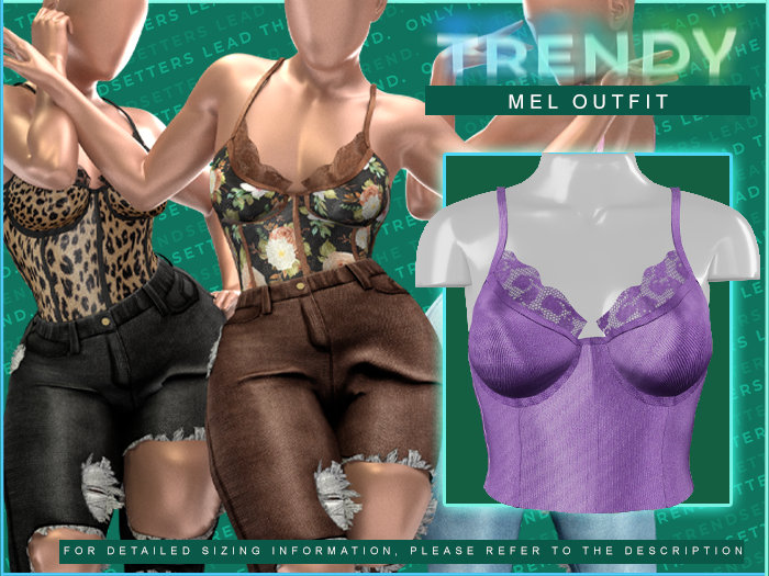 [TRENDY] Mel Top [Purple]