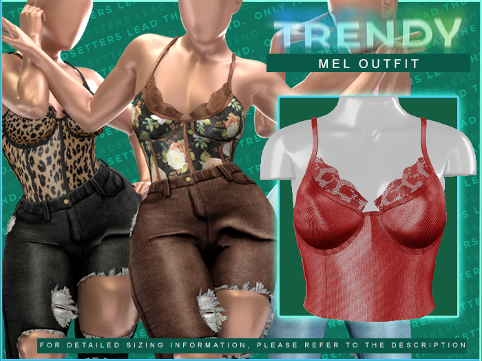 [TRENDY] Mel Top [Red]
