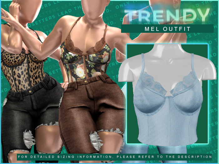[TRENDY] Mel Top [Sky]