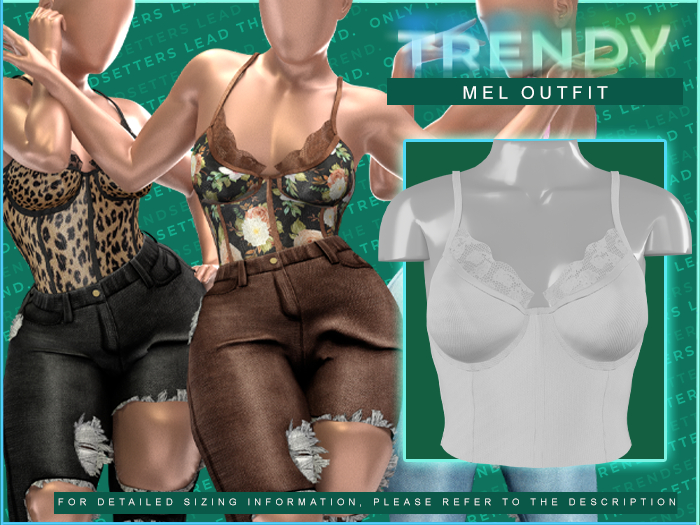 [TRENDY] Mel Top [White]
