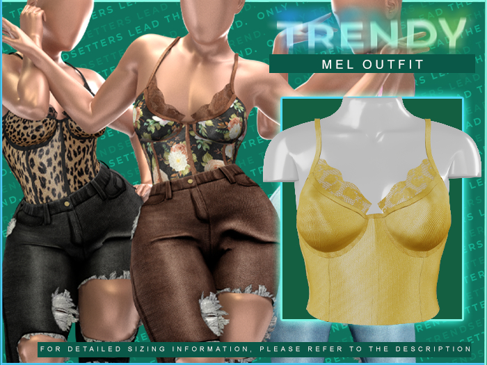 [TRENDY] Mel Top [Yellow]