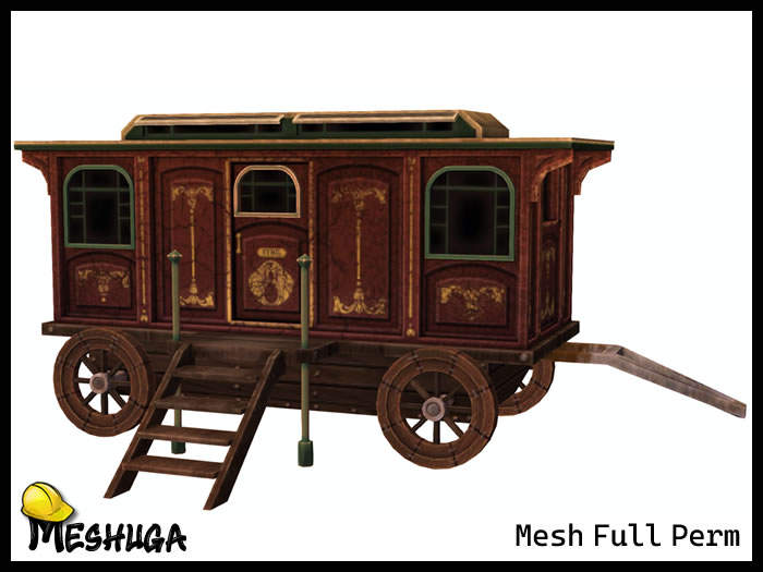 Meshuga Horror Circus Wagon 1 FULL PERM MESH 