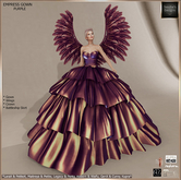 SAS - Empress Purple Gown (LaraX & MB)  ♥ PROMO ♥ 