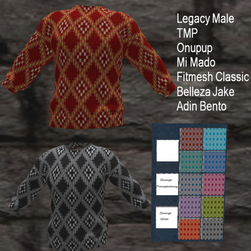 (GGD) DEMO-Men's Sweater-1
