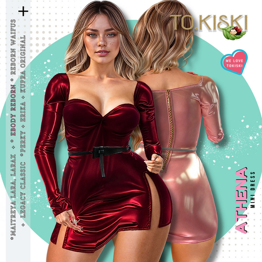 TO.KISKI FATPACK - Athena dress. V.2 TSS MP