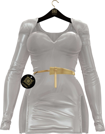 TO.KISKI - Athena dress. White V.2 TSS MP