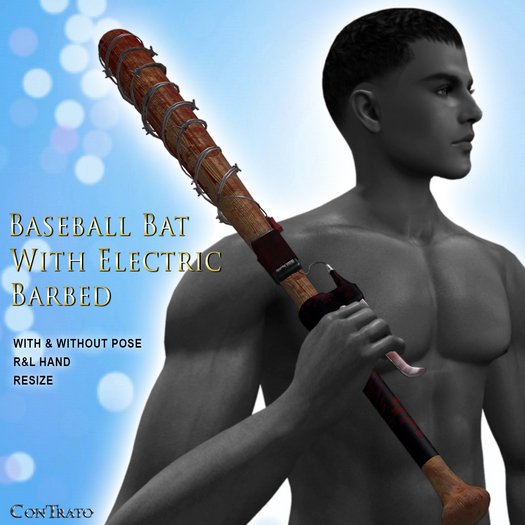 [ConTrato] Baseball Bat With Electric Barbed