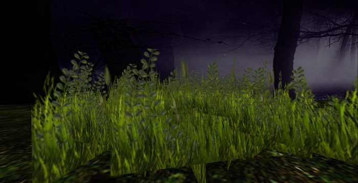 ALMOST FREE! WHIMSY 1 PRIM grass #3 "IN THE MEADOW" FLOWERS-COPY & MOD