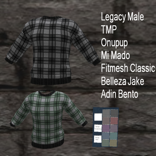 (GGD) Men's Sweater-2