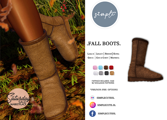 [simpleCUTE] Fall Boots- Coacoa  /ADD ME//