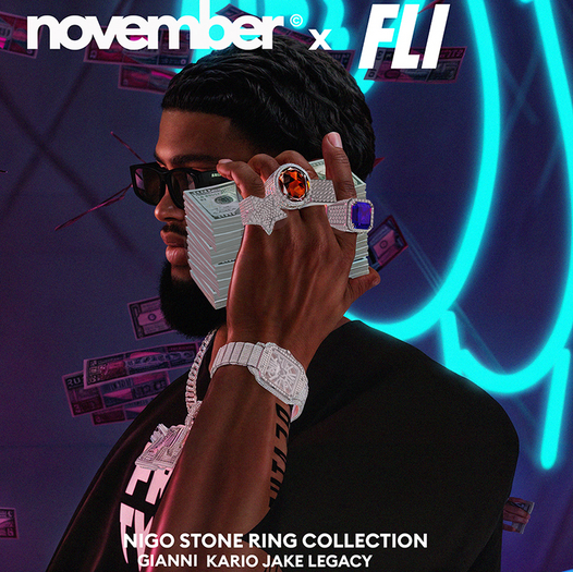 FLI. - NIGO Rings WGold Fatpack  (Add to Unpack)