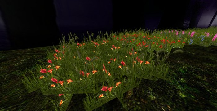 ALMOST FREE! WHIMSY 1 PRIM PEACHY ORANGE "IN THE MEADOW" FLOWERS-COPY & MOD