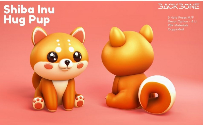 BackBone Shiba Inu Hug Pup