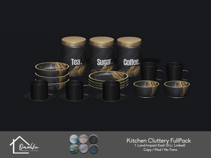 OMAHKU - Kitchen Cluterry FullPack