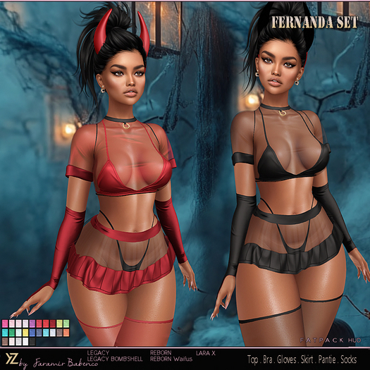 .:-->> YELIZ <<--:.  *FERNANDA Set* - HUD -