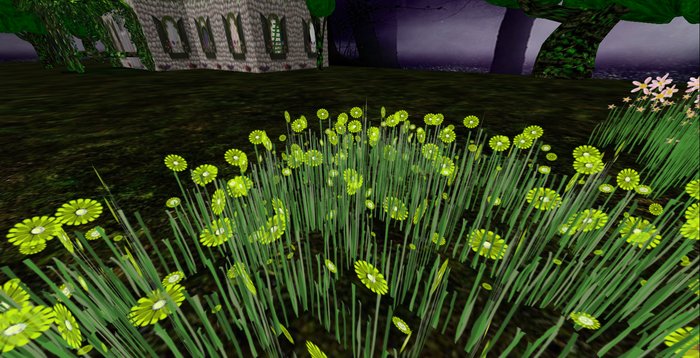 ALMOST FREE! WHIMSY 1 PRIM LIME  DAISY DREAM FLOWERS-COPYMOD