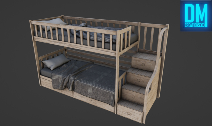 Bunk Bed Full Perm Mesh