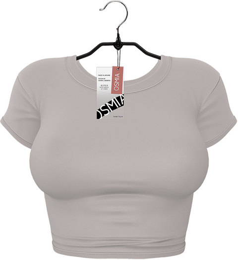 OSMIA - Brylee.T-Shirt - Gray