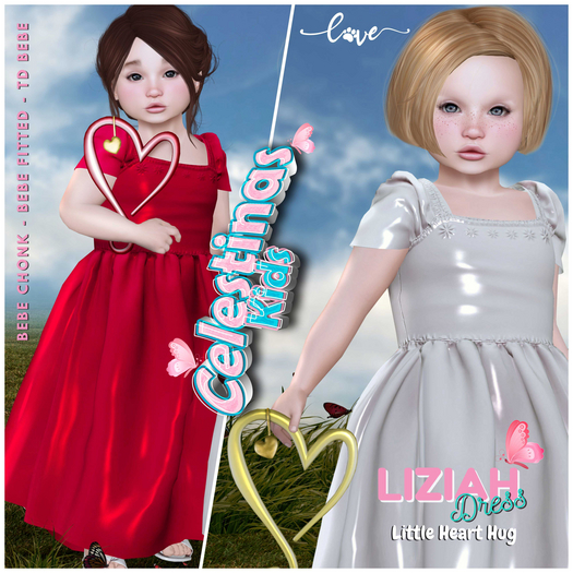 .:(CK):. FATPACK Liziah Dress & Little Heart Hug TSS MP