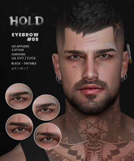 HOLD - EYEBROW HD #09 EVO/EVOX