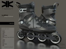 Max :: Unisex RollerBlade :: Black :: {kokoia}