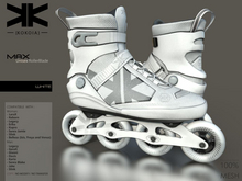 Max :: Unisex RollerBlade :: White :: {kokoia}