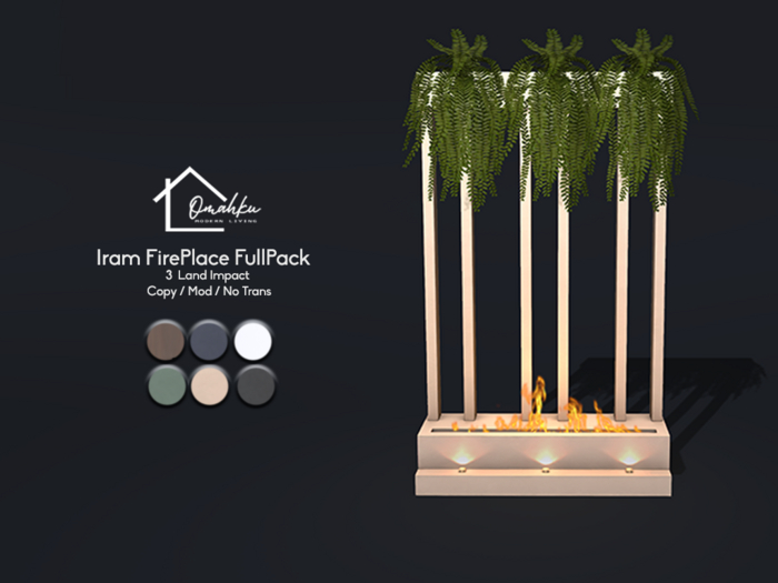 OMAHKU - Iram FirePlace FullPack
