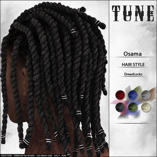 TUNE - "Osama" DreadLocks. [FATPACK]