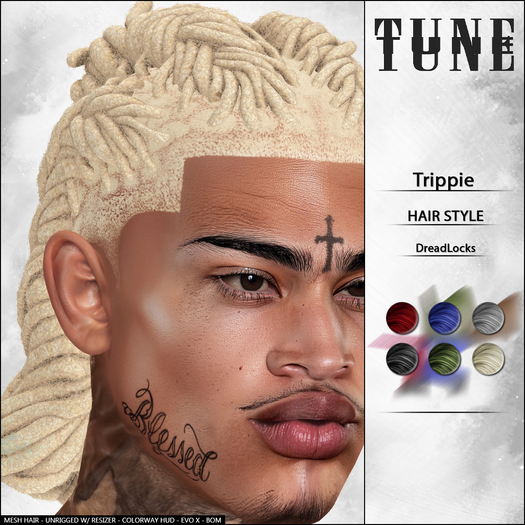 TUNE - "Trippie" DreadLocks. [FATPACK]