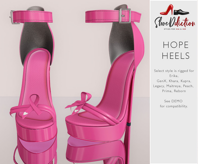 {SA} Hope Heels Pink