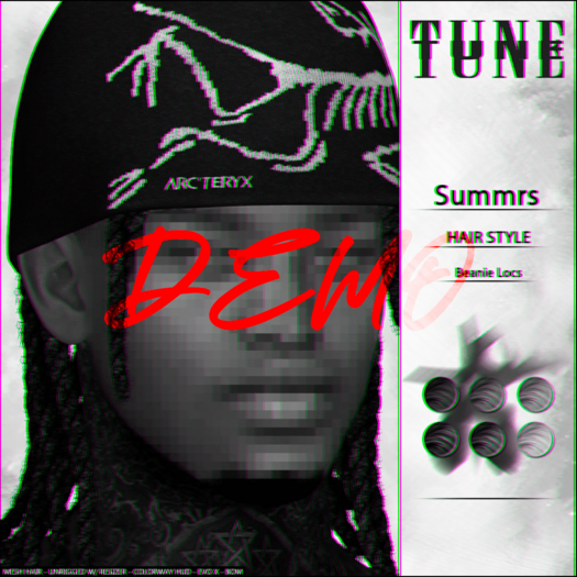 TUNE - "Summrs w/ Beanie" DreadLocks. DEMO