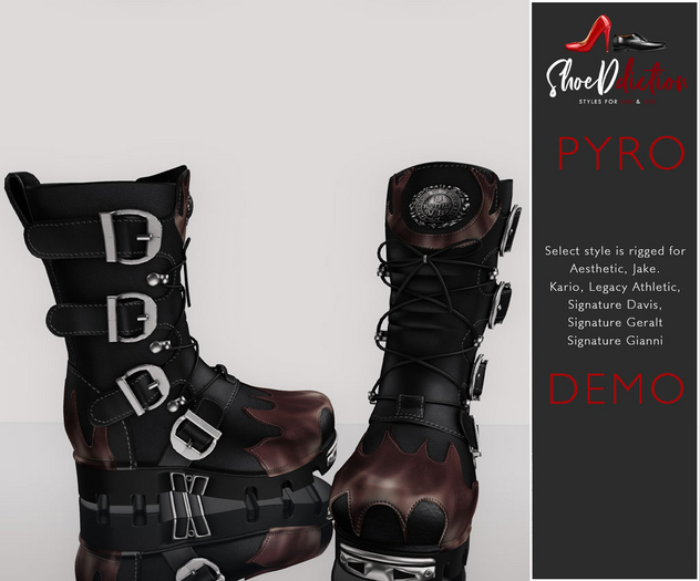 {SA} Pyro Boots DEMO