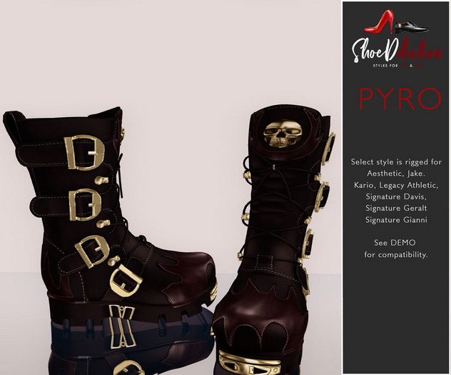 {SA} Pyro Boots Brown