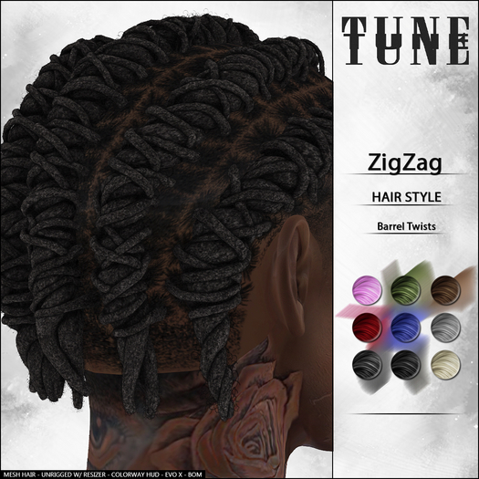 TUNE - "ZigZag" Barrel Twists. [FATPACK]