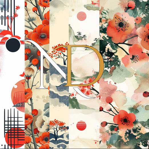 N&D  Asian Textures Pack 4 - full perm. 