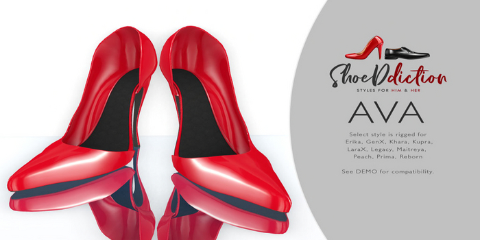 {SA} Ava Heels Red