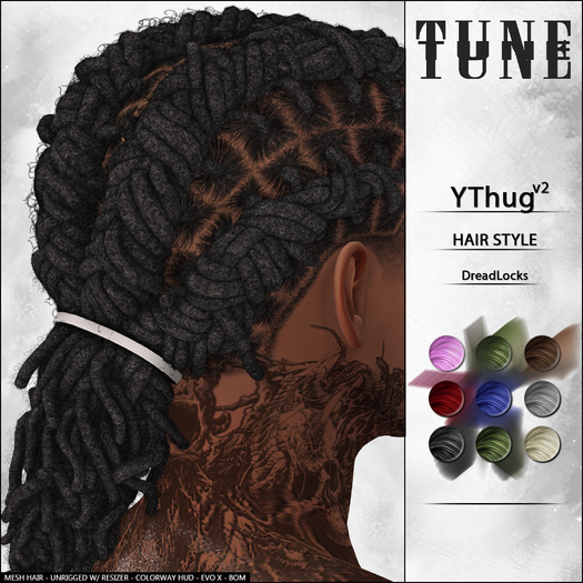 TUNE - "YThug v2" DreadLocks. [PACK]