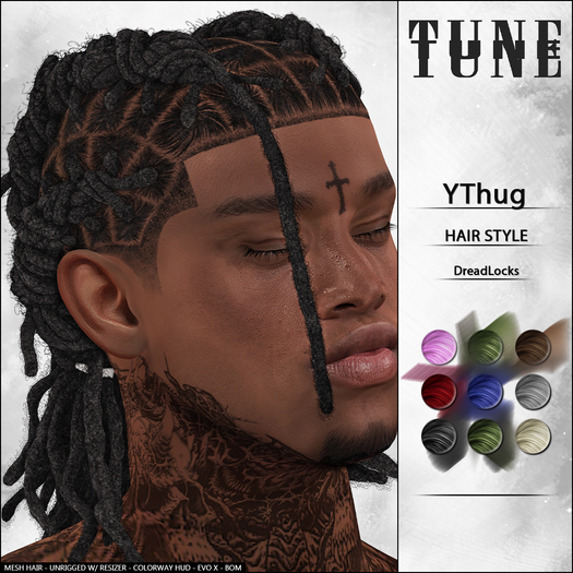 TUNE - "YThug v1" DreadLocks. [PACK]