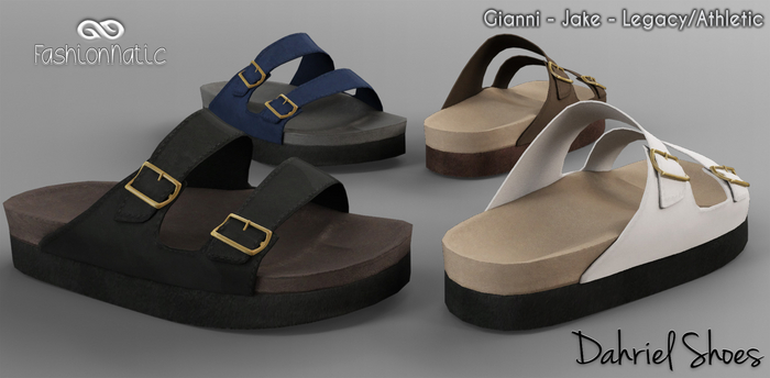 FashionNatic - Dahriel Male Sandals Fatpack Color