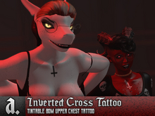 atlanta. - Inverted Cross Tattoo
