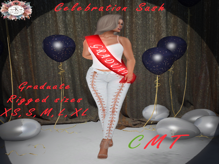 *LKK* Celebration Sash Graduate  (F)